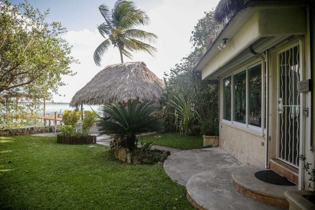 Lucia'S Lagoon House: Free Kayaks And Bikes Bacalar Exterior foto