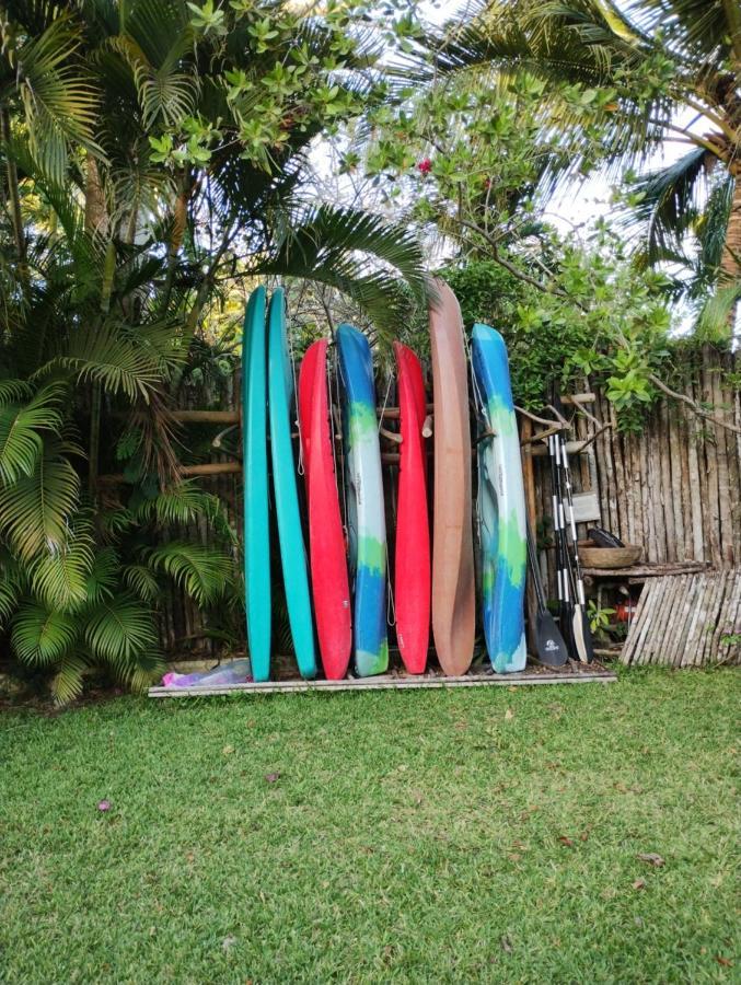 Lucia'S Lagoon House: Free Kayaks And Bikes Bacalar Exterior foto