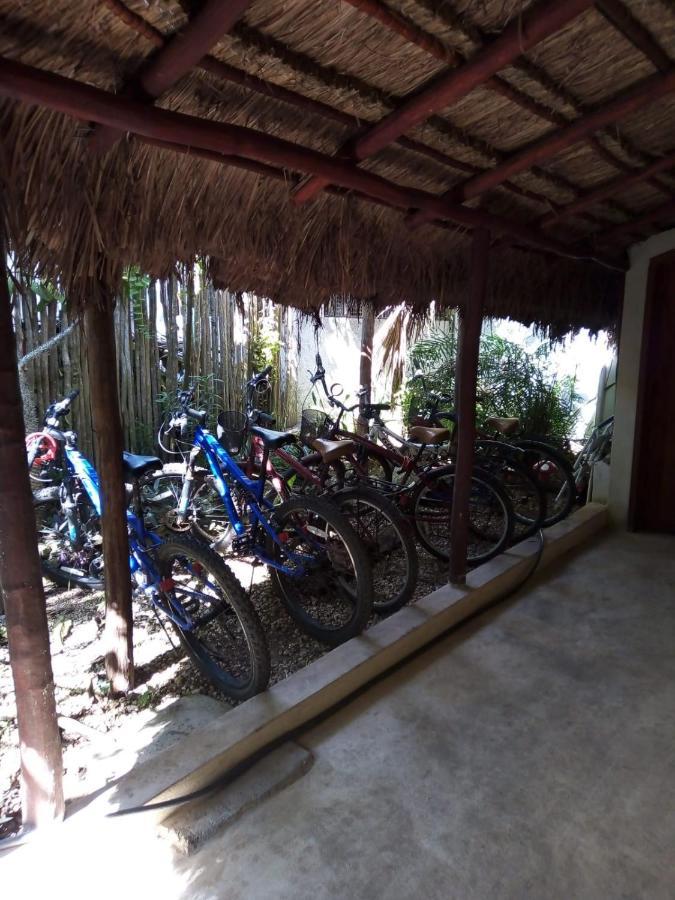 Lucia'S Lagoon House: Free Kayaks And Bikes Bacalar Exterior foto